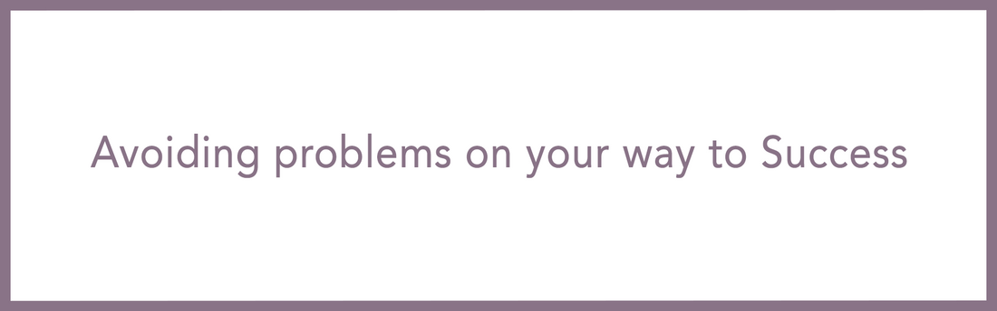 Avoiding problems on your way to Success - Article 6