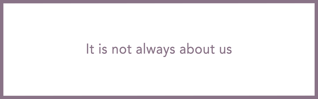 It is not always about us - Article 16