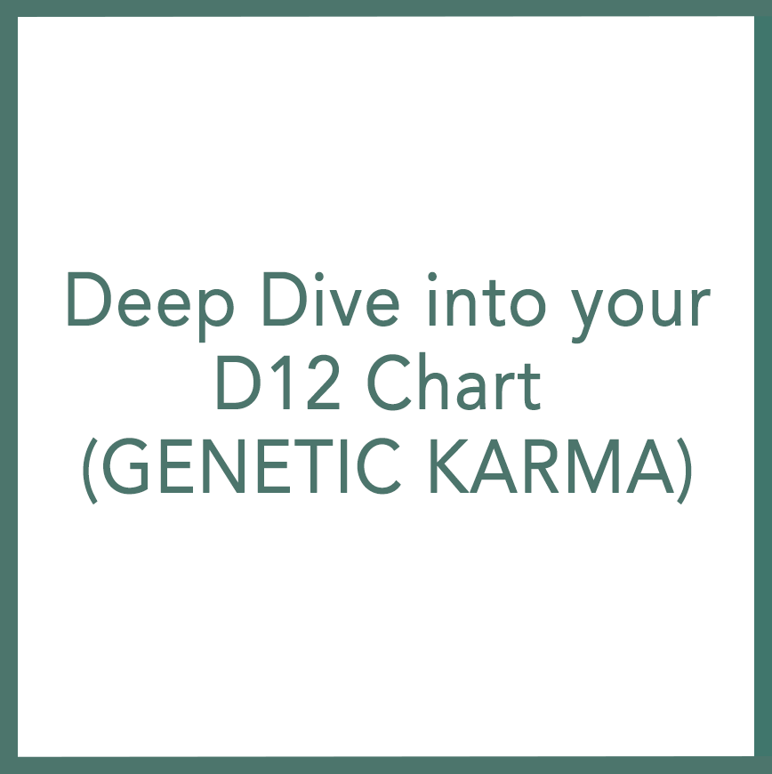 Deep Dive into your D12 Chart (GENETIC KARMA) - Performed by Nikola Adamović