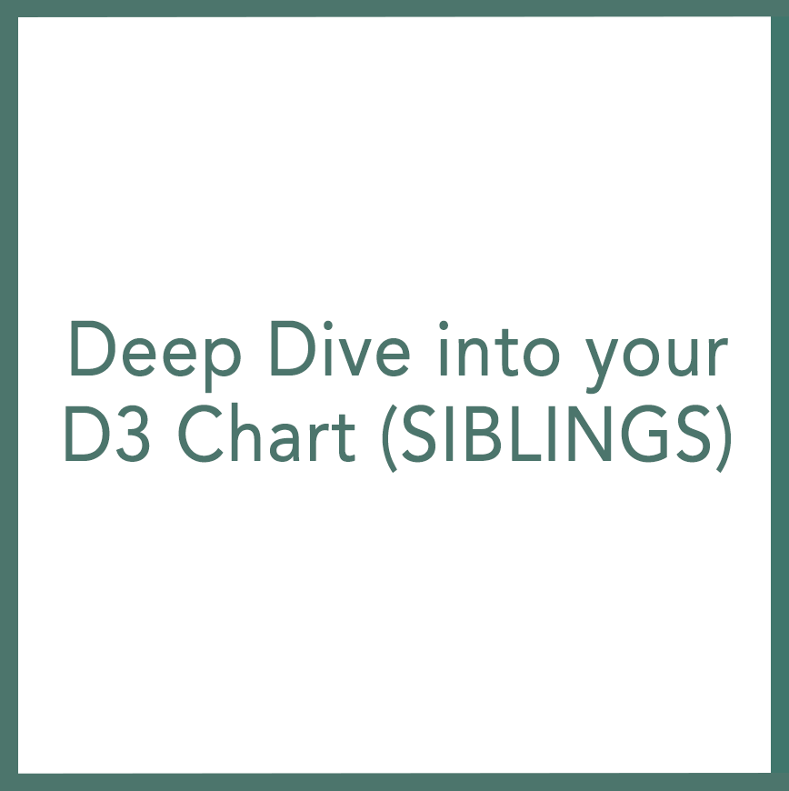 Deep Dive into your D3 Chart (SIBLINGS) - Performed by Nikola Adamović