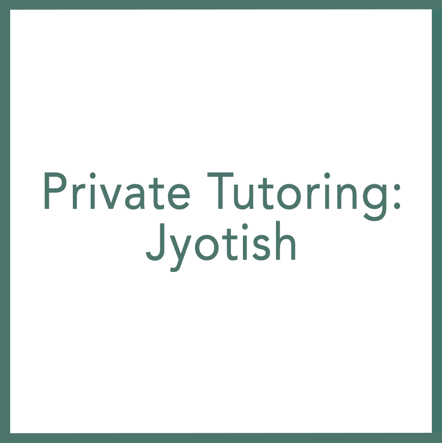 Private Tutoring: Jyotish - Performed by Nikola Adamović