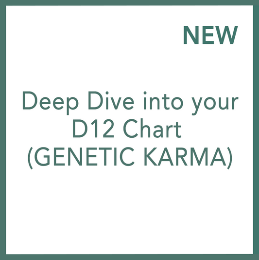 深入探索你的D12圖 (遺傳業力) - 尼可拉.亞當摩維屈執行