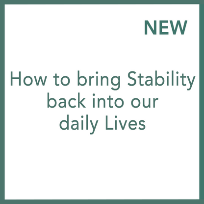 如何將穩定性帶回我們的日常生活