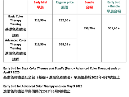 Basic Color Therapy Training