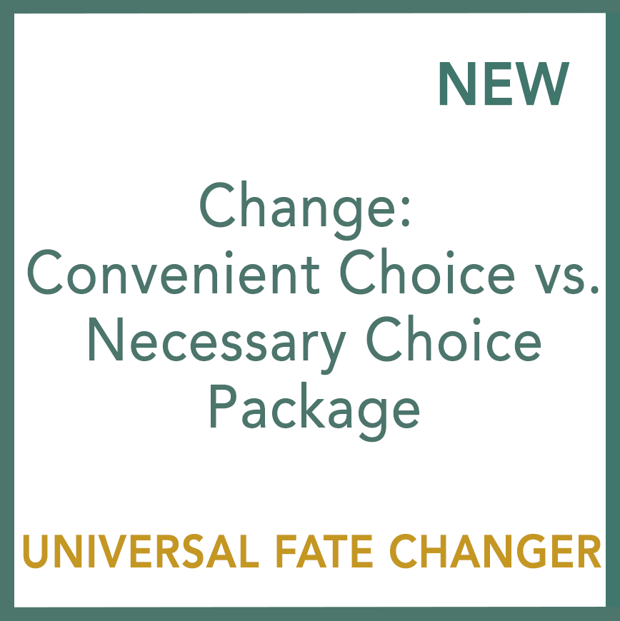 Change: Convenient Choice vs. Necessary Choice Package - Performed by Nikola Adamović