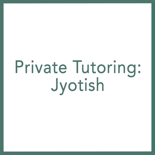 Private Tutoring: Jyotish - Performed by Nikola Adamović