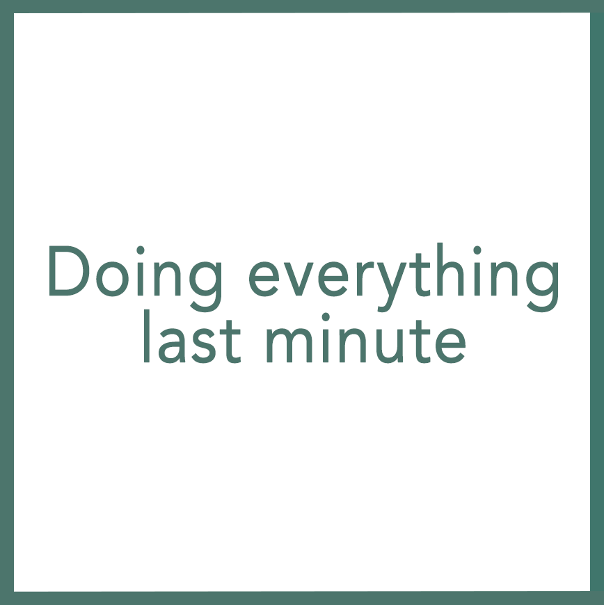 Doing everything last minute - Performed by Nikola Adamović