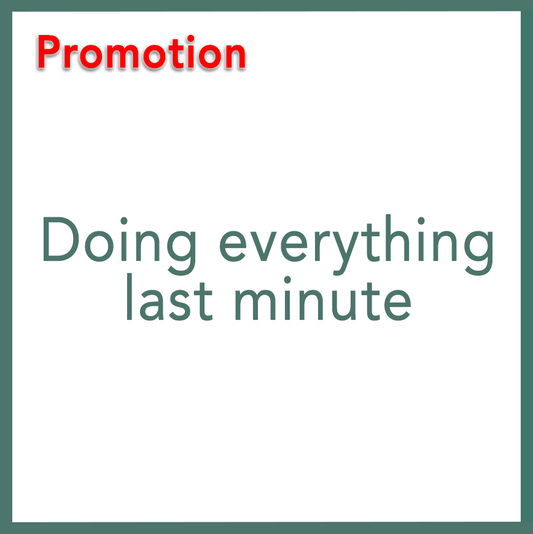Doing everything last minute - Performed by Nikola Adamović