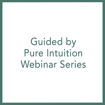Guided by Pure Intuition – Webinar Series