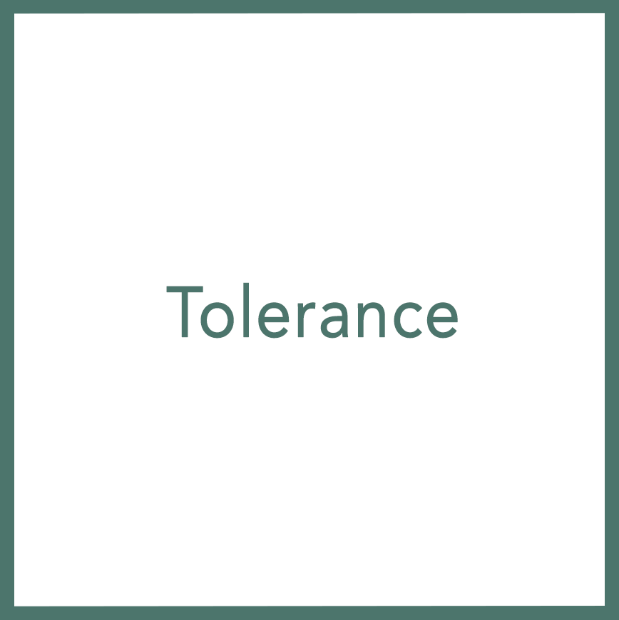 Tolerance