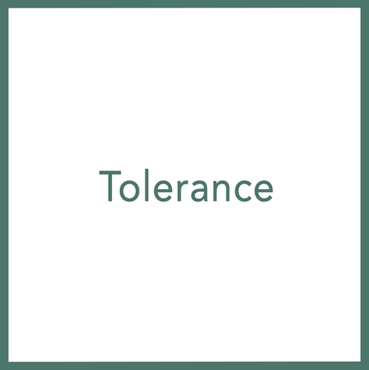 Tolerance